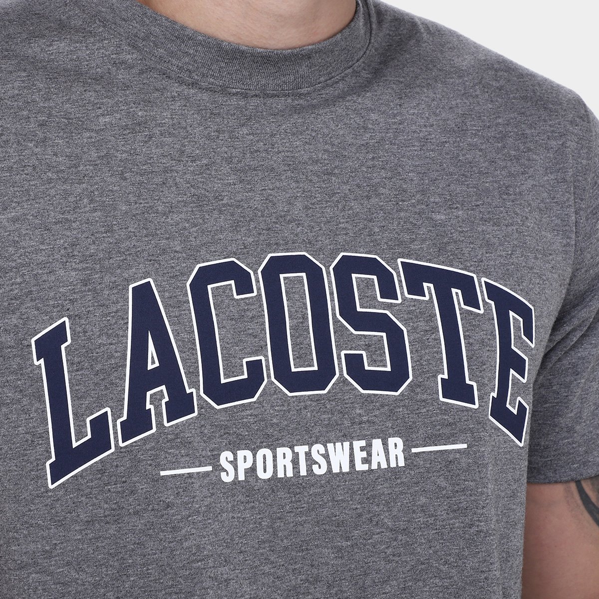 Camiseta Lacoste Masculina - Tam: P - 2