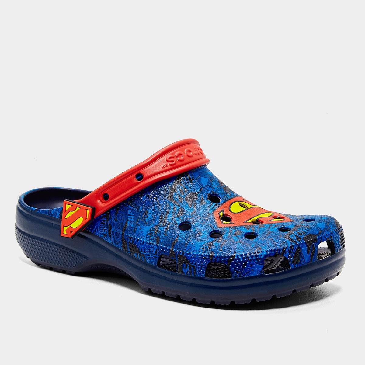 Sandália Crocs Superman Classic Clog Masculina - Tam: 42 - 1