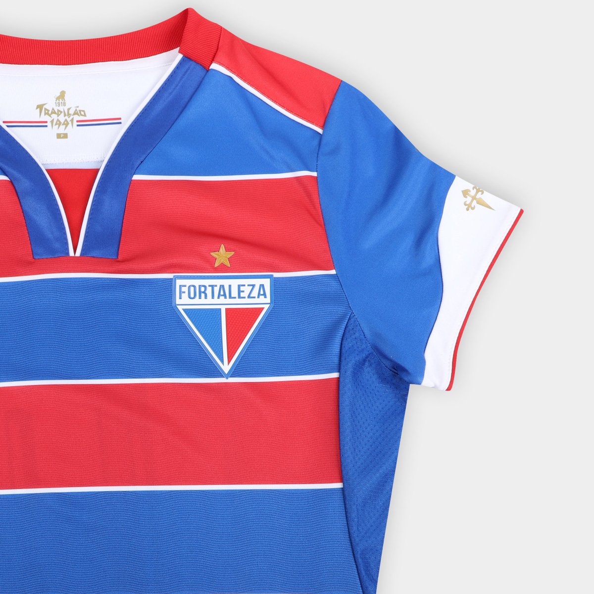 Camisa Fortaleza I 21/22 n°18 Torcedor Leão 1918 Feminina - Tam: EGG - 3