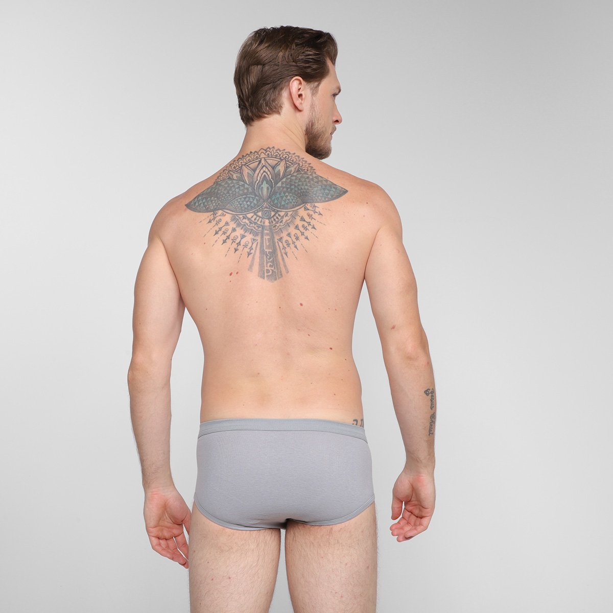 Kit Cueca Slip Zorba c/ Abertura 6 Peças - Tam: P - 2