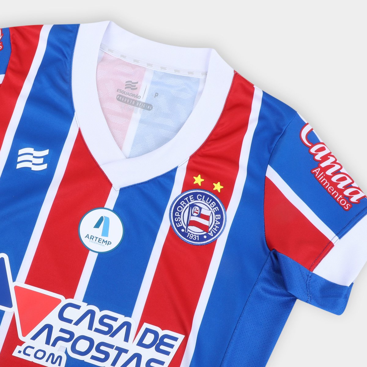 Camisa Bahia II 21/22 s/n° Torcedor Esquadrão Feminina - Tam: M - 3