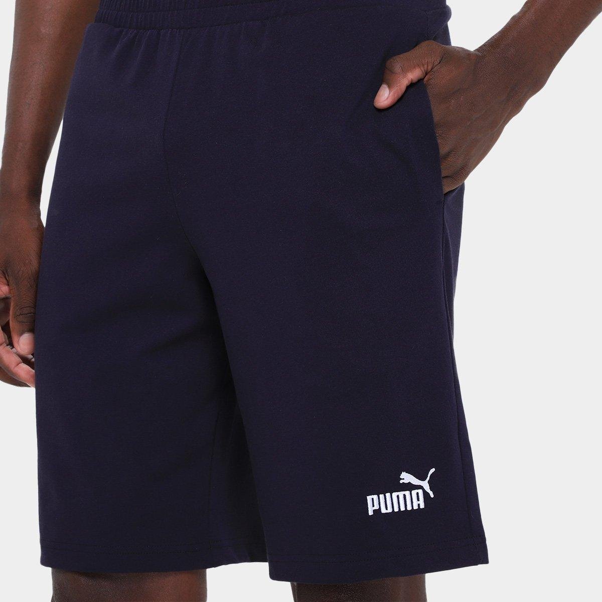 Shorts Puma Ess N. 1  Jersey Masculino - Tam: P - 2