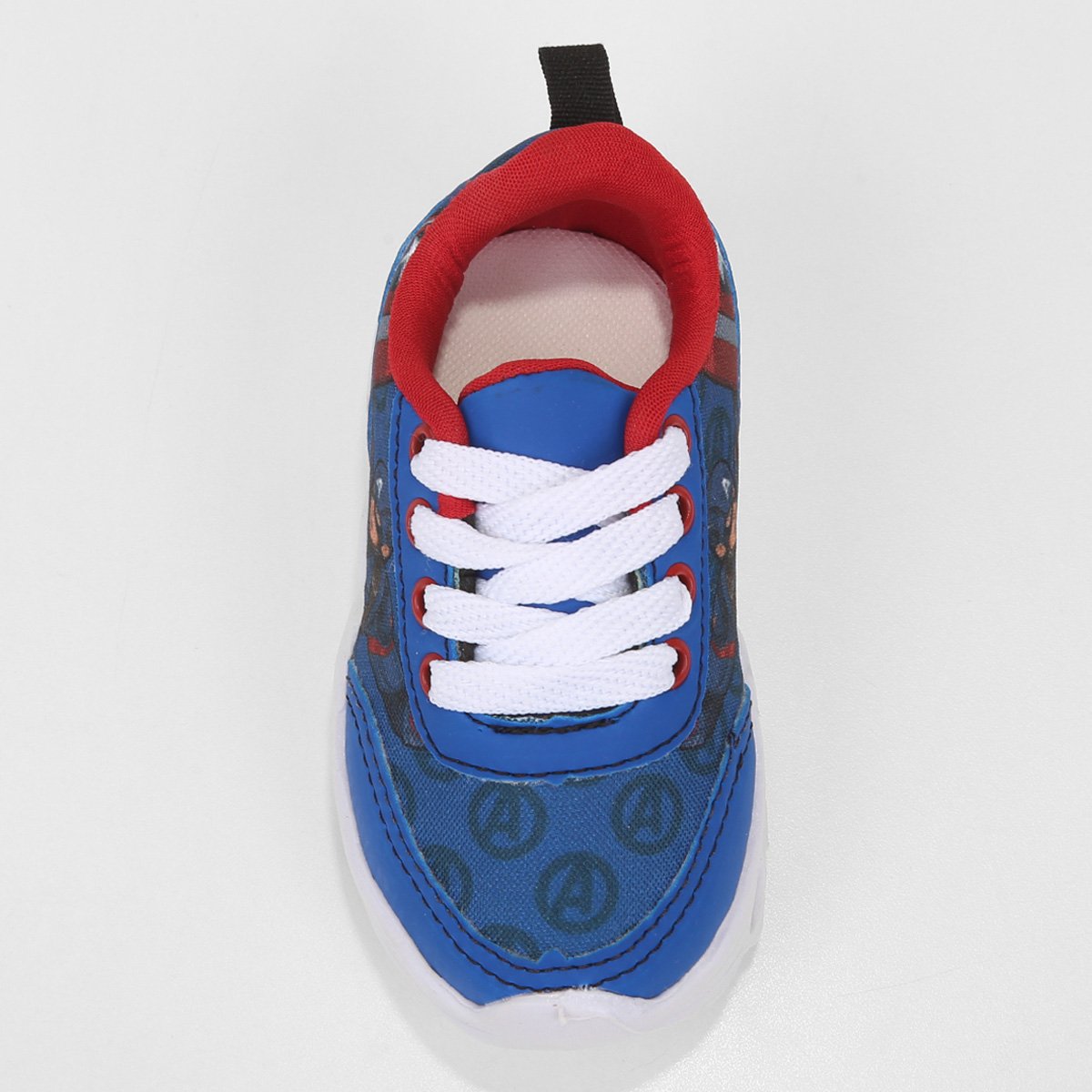 Tênis Infantil  Marvel Capitão América Com Led Menino - Tam: 20 - 3