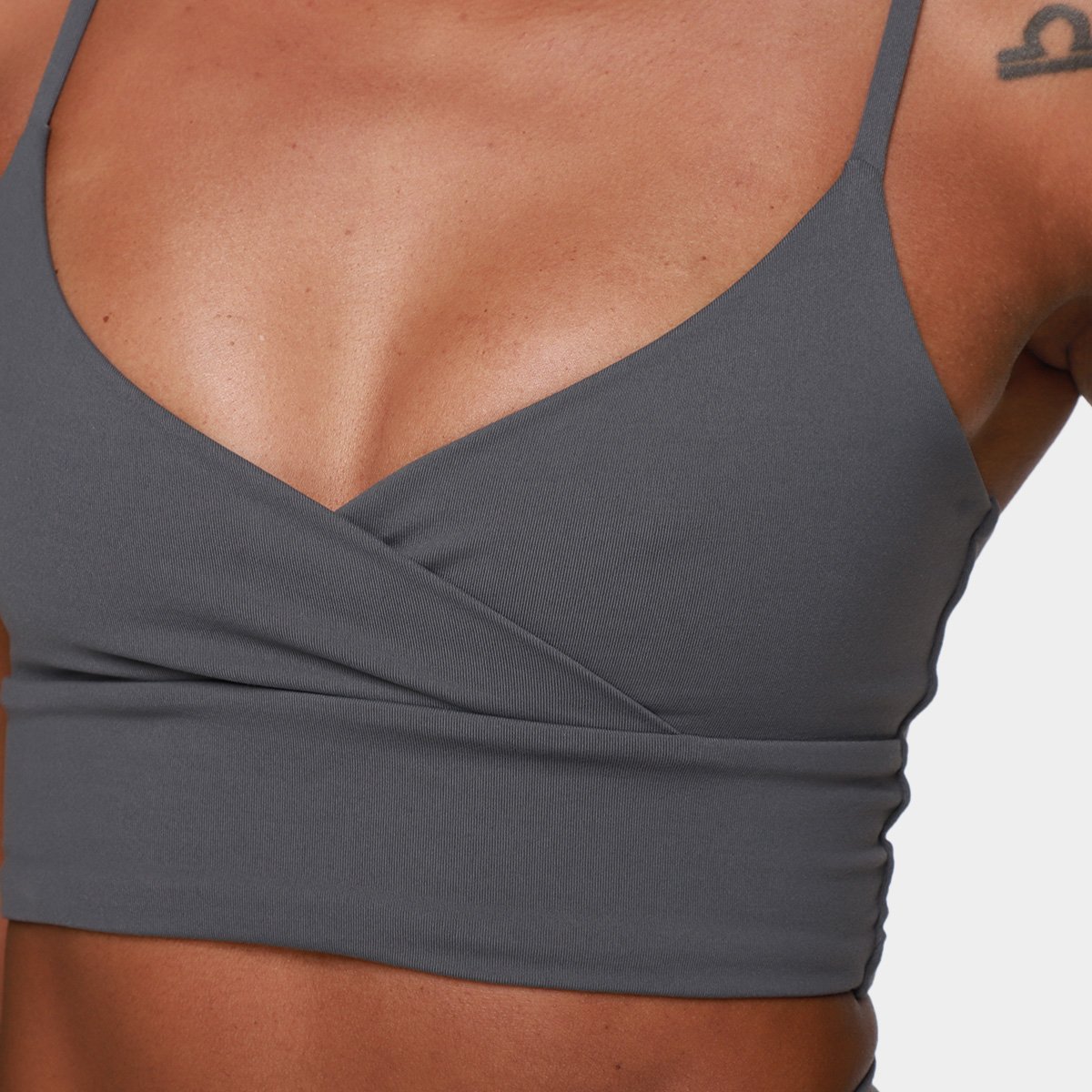 Top Fila Alça Fina Touch Gym Feminino - Tam: P - 2
