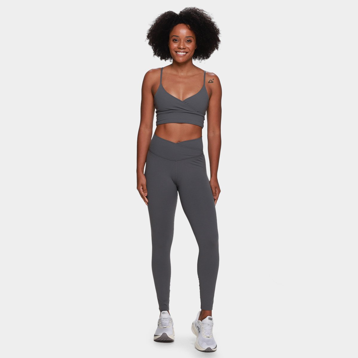 Top Fila Alça Fina Touch Gym Feminino - Tam: P - 3