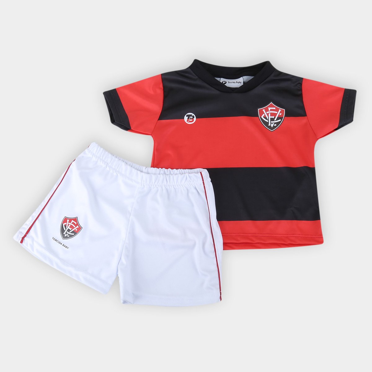Conjunto Vitória Bebê Torcida Baby Sublimado