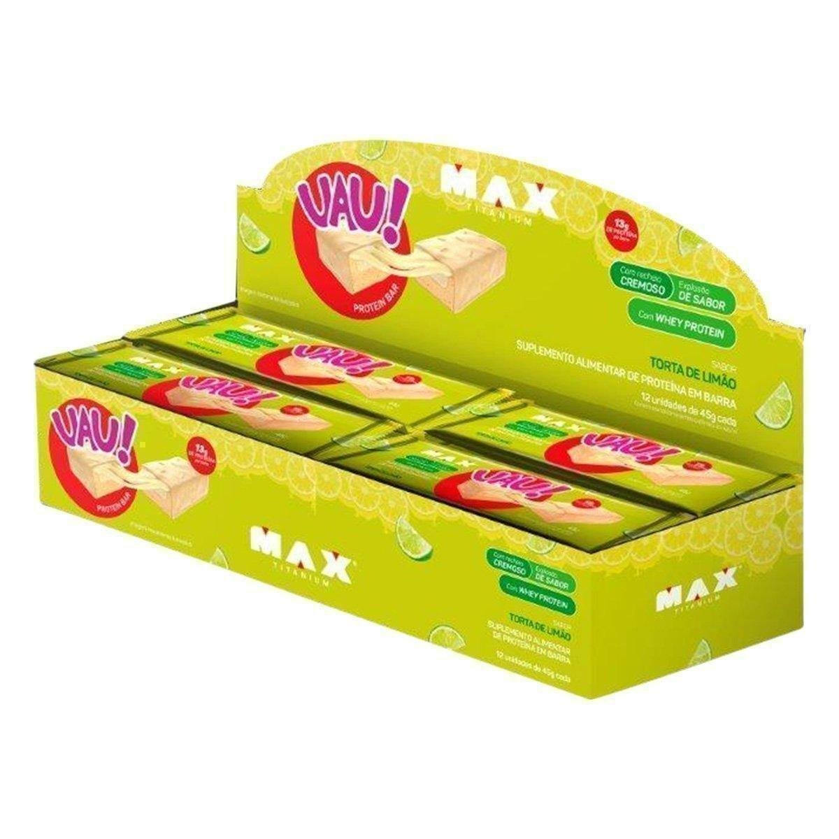 Uau Protein 45g c/ 12 unidades - Max Titanium
