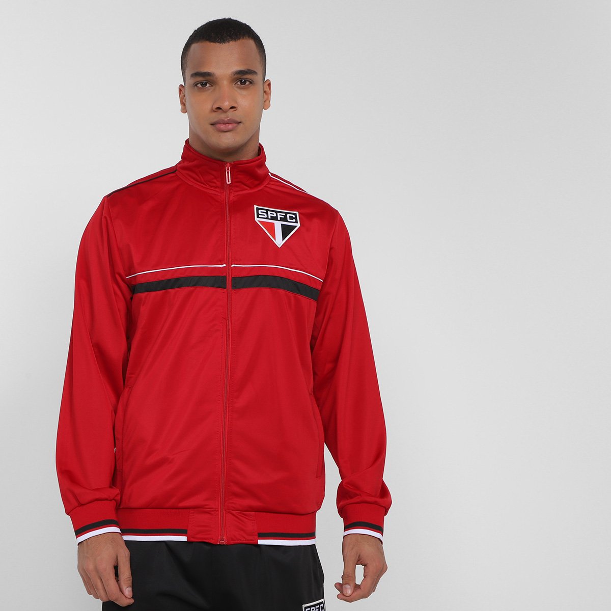 Agasalho São Paulo Trilobal Tri Masculino - Tam: M - 2