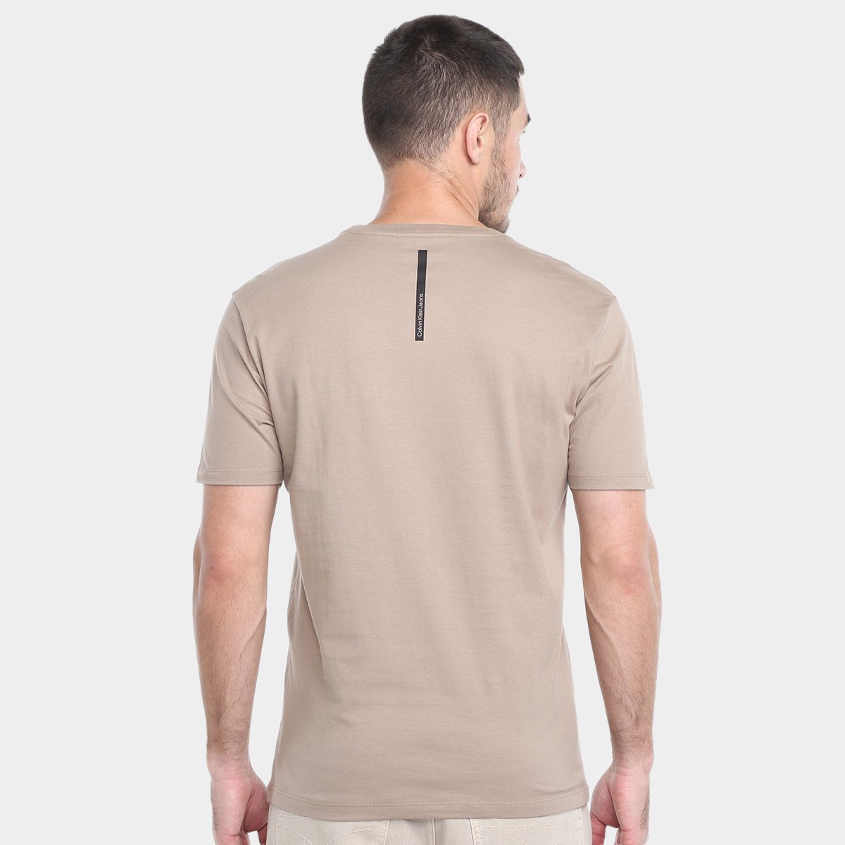 Camiseta Calvin Klein Embossed Masculina - Tam: M - 1