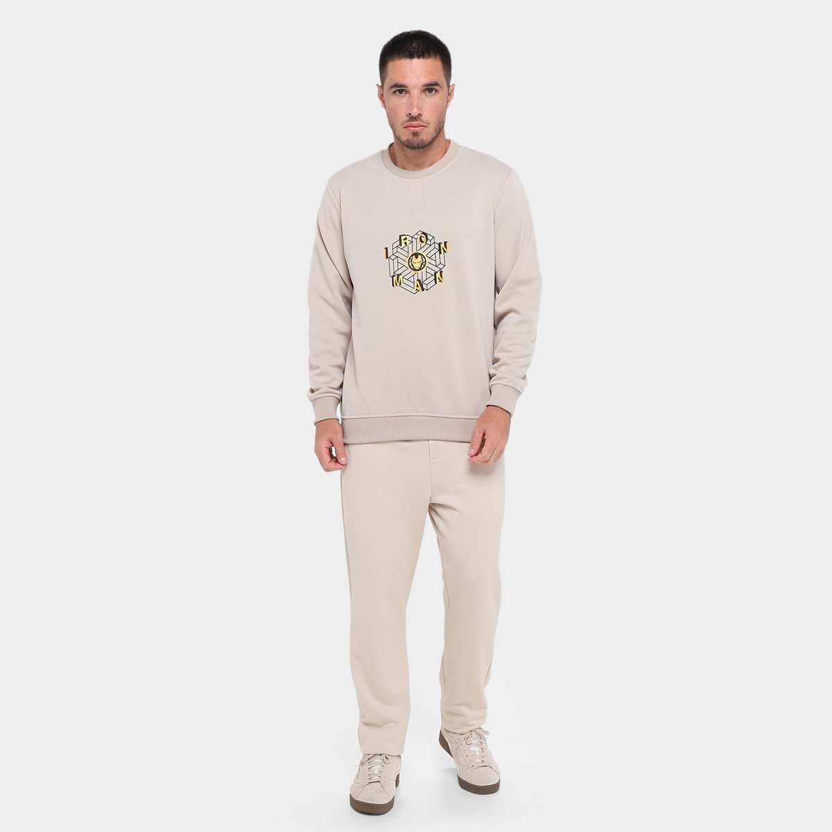 Moletom Mooncity Homem de Ferro Masculino - Tam: P - 3