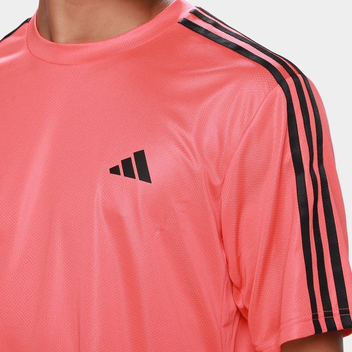 Camiseta Adidas Essentiasl 3 Listras Masculina - Tam: P - 2