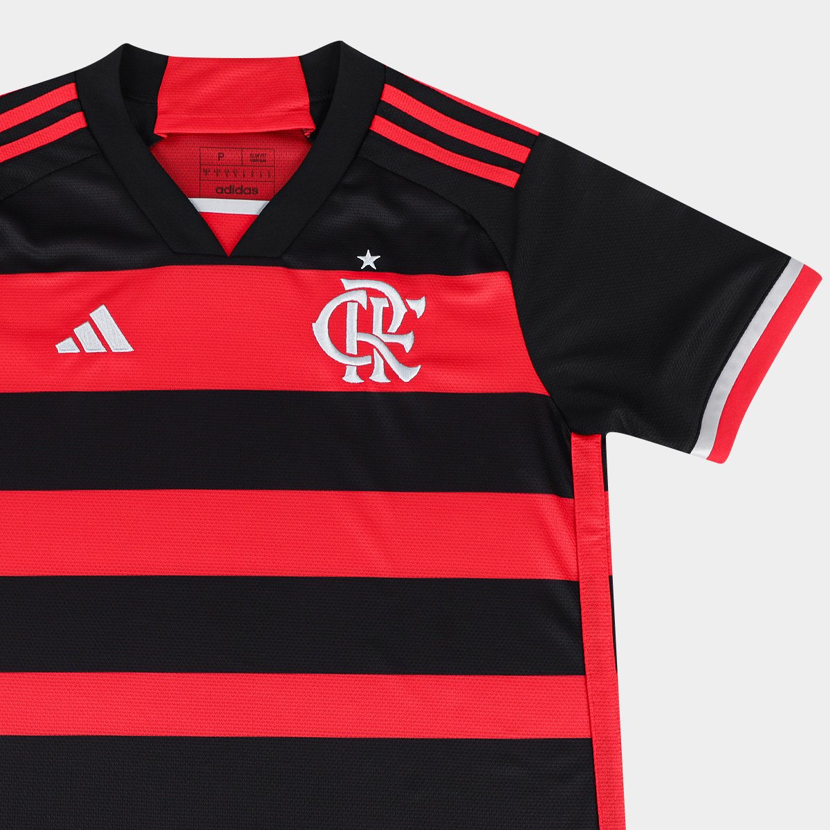 Camisa Flamengo I 24/25 s/n° Torcedor Adidas Feminina - Tam: P - 5