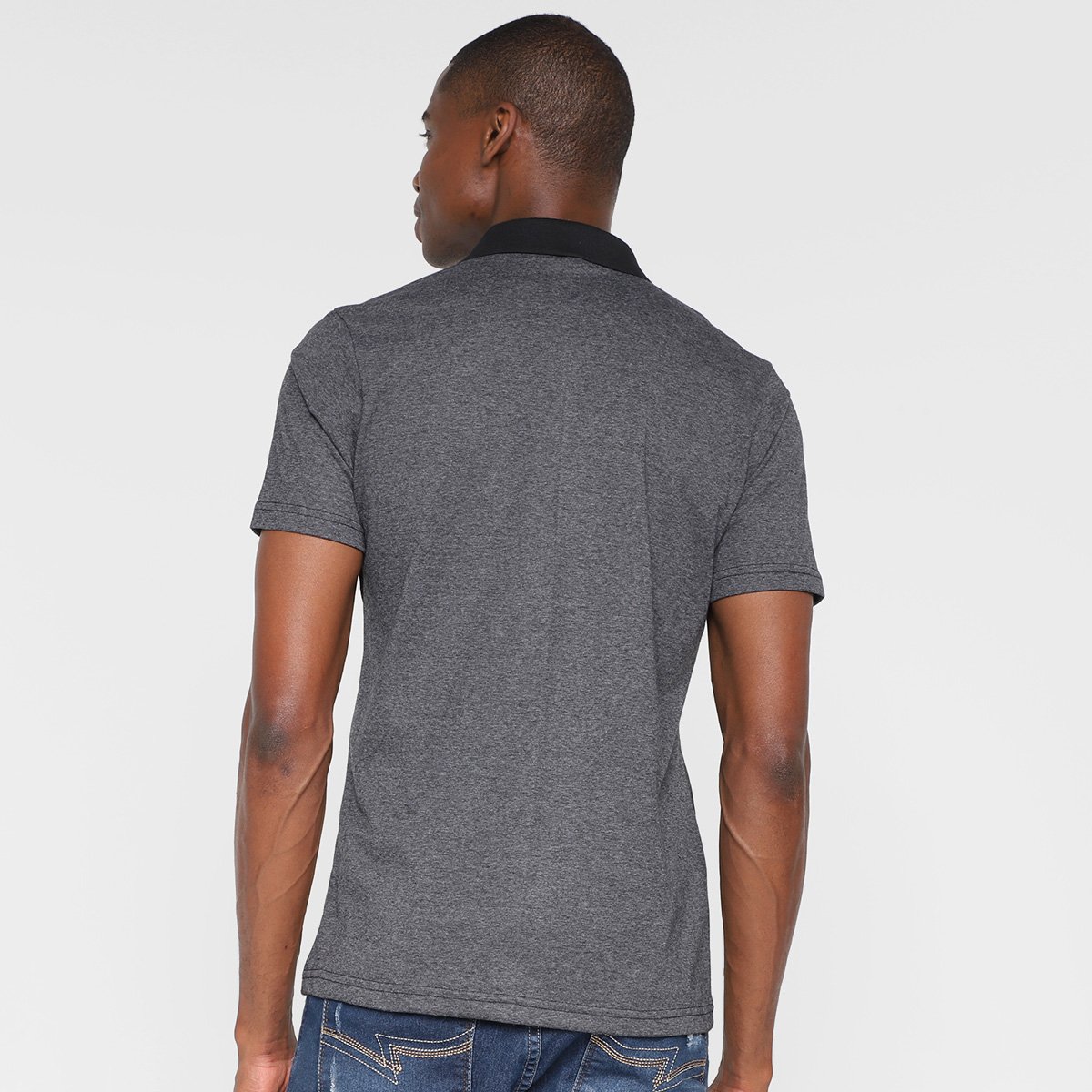 Camisa Polo Fatal Estampada Blur Masculina - Tam: P - 1