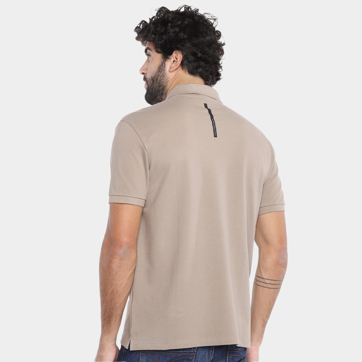 Camisa Polo Calvin Klein Premium Masculina - Tam: M - 1