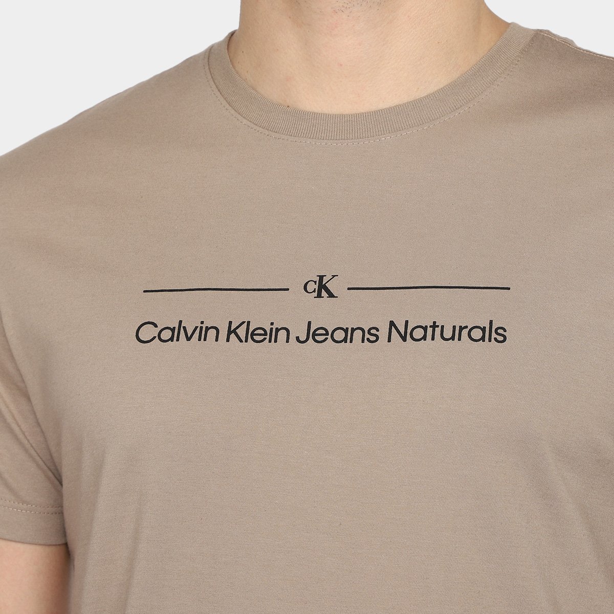 Camiseta Calvin Klein Naturals Masculina - Tam: M - 2