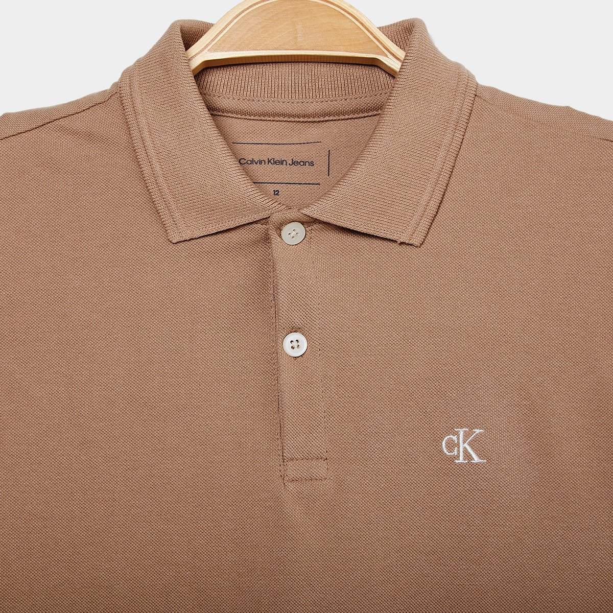 Camisa Polo Infantil Calvin Klein Casual Menino - Tam: 16A - 1