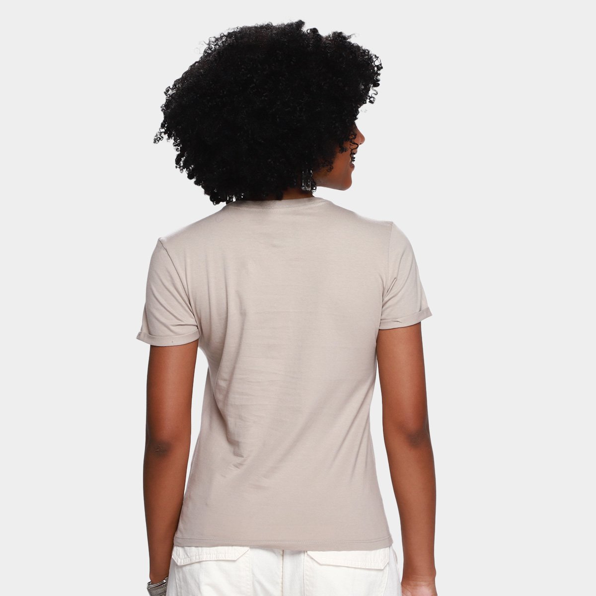 Camiseta Calvin Klein Casual Feminina - Tam: P - 1