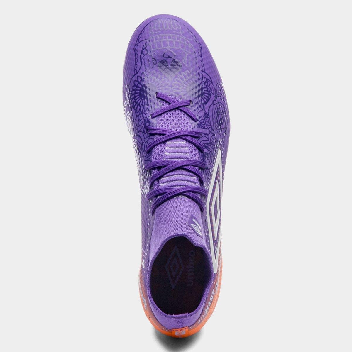 Chuteira Campo Umbro Adamant Top Speed Pro Sg Dia De Los Muertos Unissex - Tam: 41 - 2
