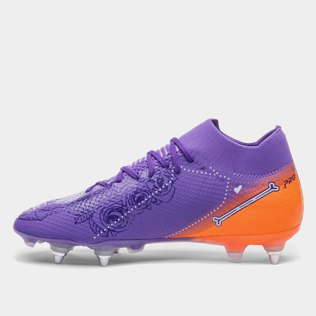 Chuteira Campo Umbro Adamant Top Speed Pro Sg Dia De Los Muertos Unissex - Tam: 41 - 3