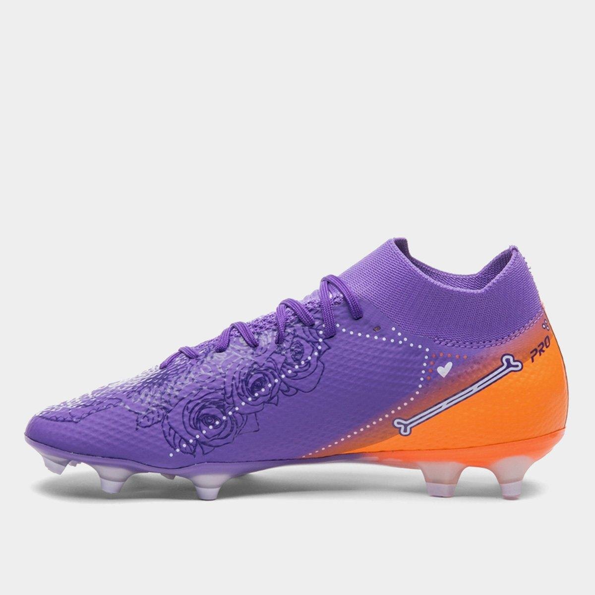 Chuteira Campo Umbro Adamant Top Speed Pro Dia De Los Muertos Unissex - Tam: 44 - 3
