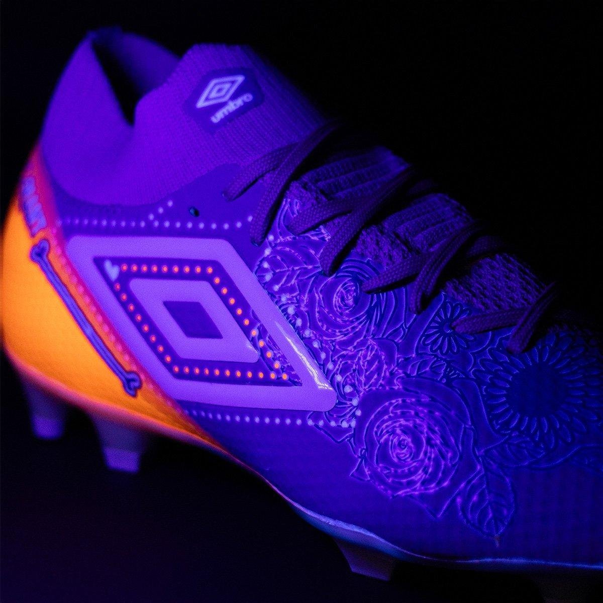 Chuteira Campo Umbro Adamant Top Speed Pro Dia De Los Muertos Unissex - Tam: 44 - 5