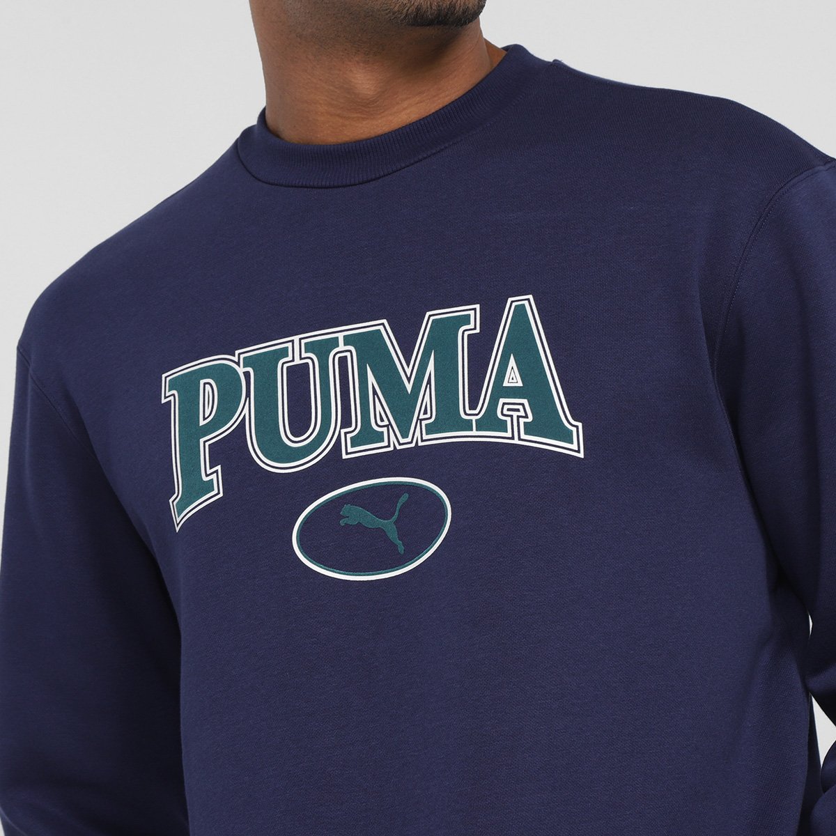 Moletom Puma Squad Crew Masculino - Tam: GG - 2