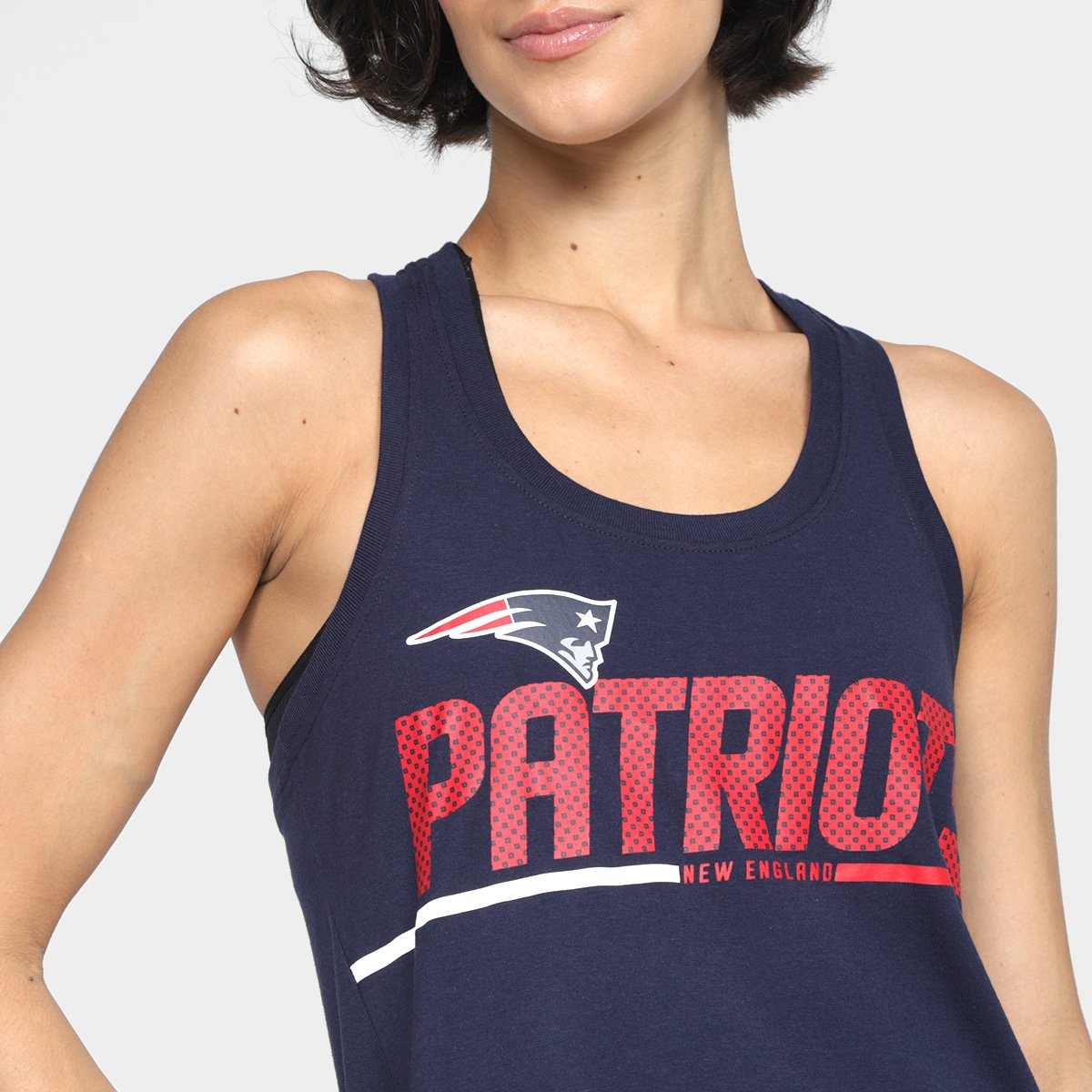 Regata NFL New England Patriots Nike Feminina - Tam: P - 2
