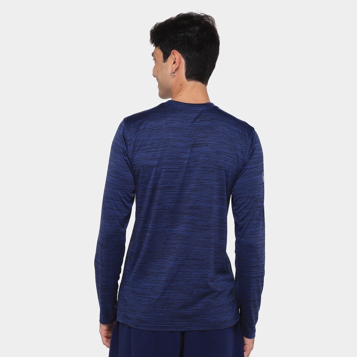Camiseta Nike Dallas Cowboys Drop 2 Dri-FIT Team Velocity Manga Longa Masculina - Tam: P - 1