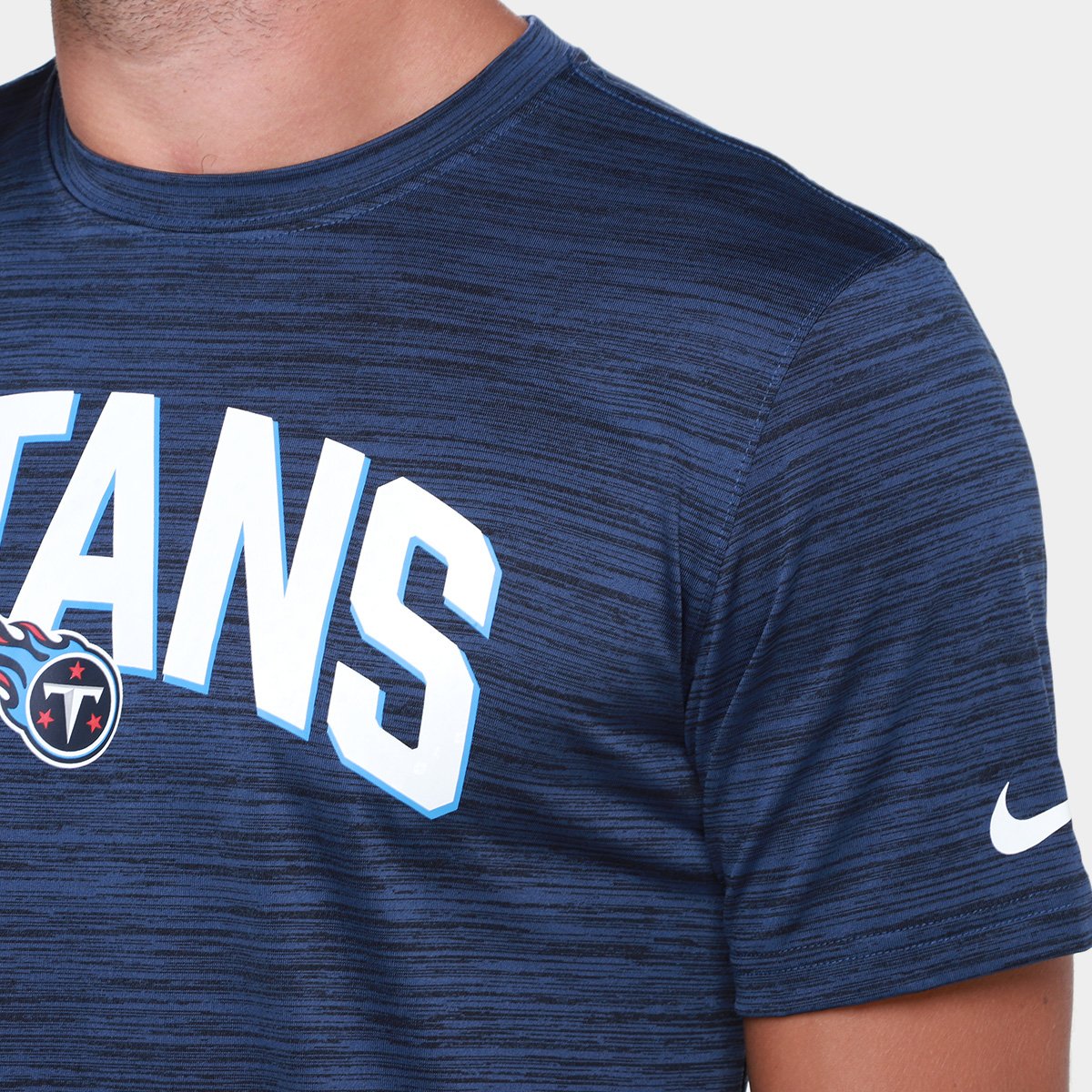 Camiseta Nike Tennessee Titans Drop 2 Dri-FIT Team Velocity Masculina - Tam: P - 2