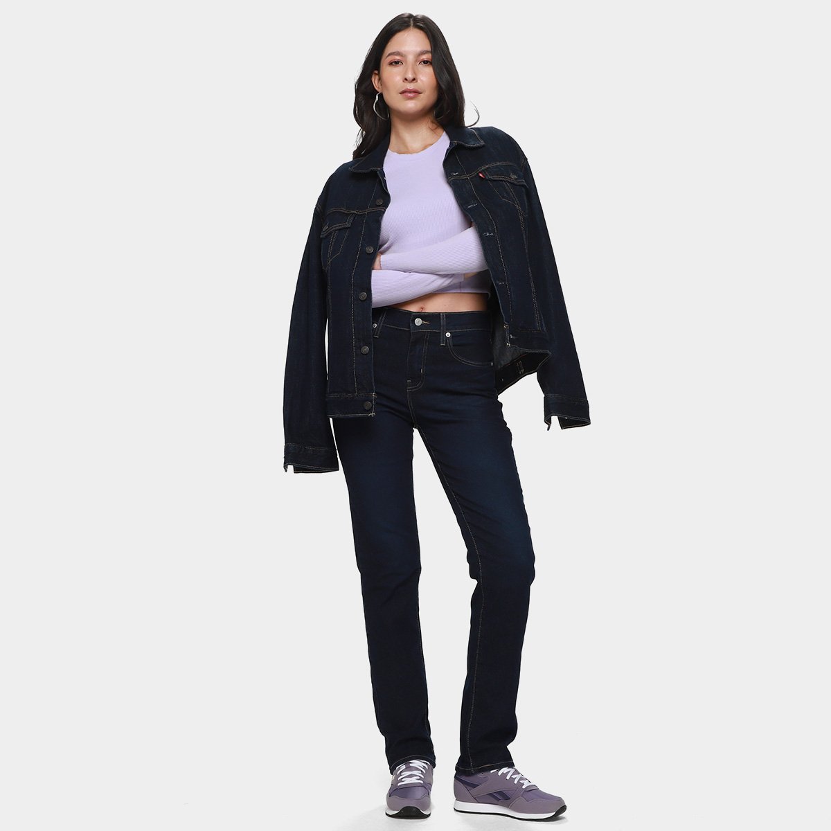 Calça Levis 724 High Rise Straight Feminina - Tam: 42 - 4