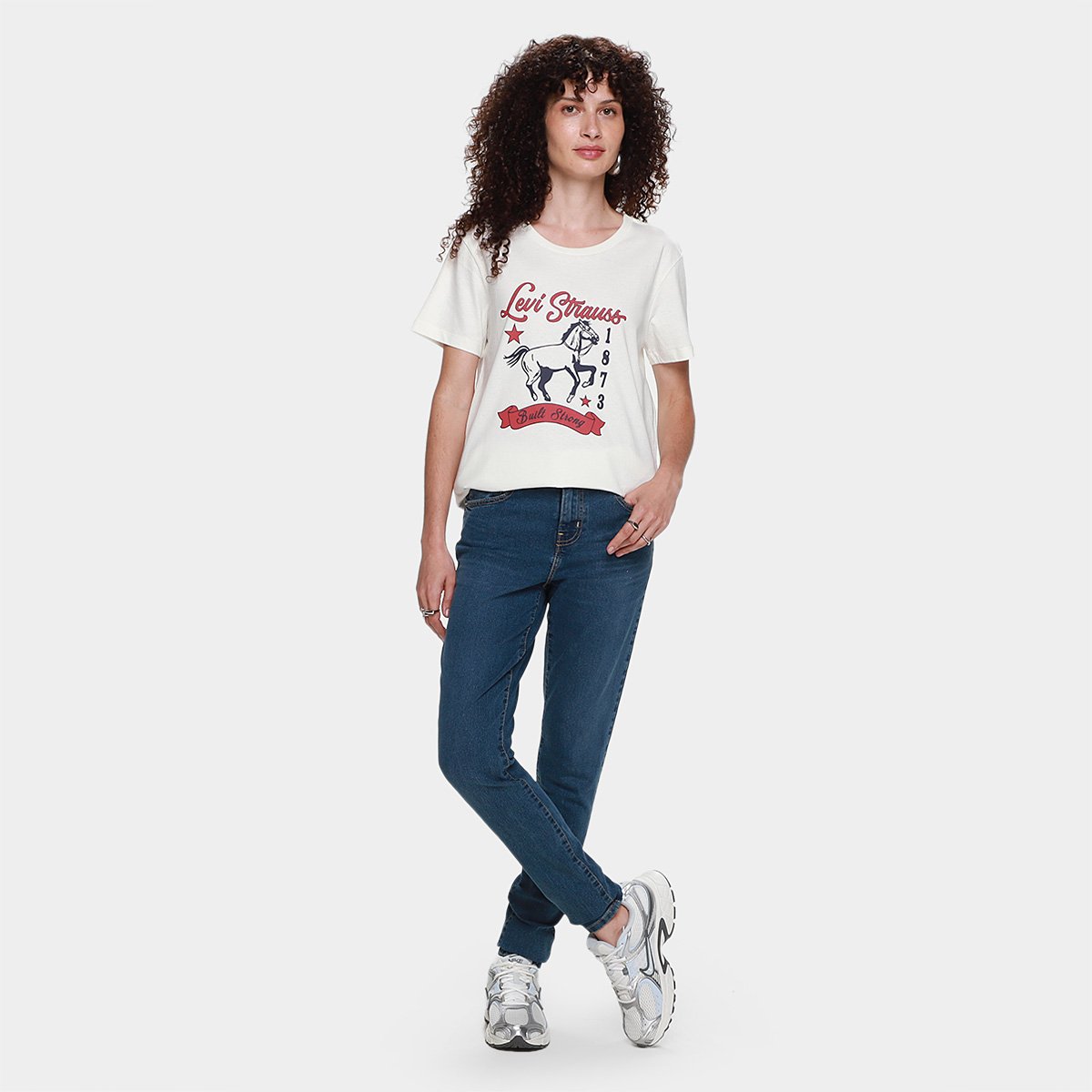 Calça Skinny Levis 721 High Rise Feminina - Tam: 46 - 4