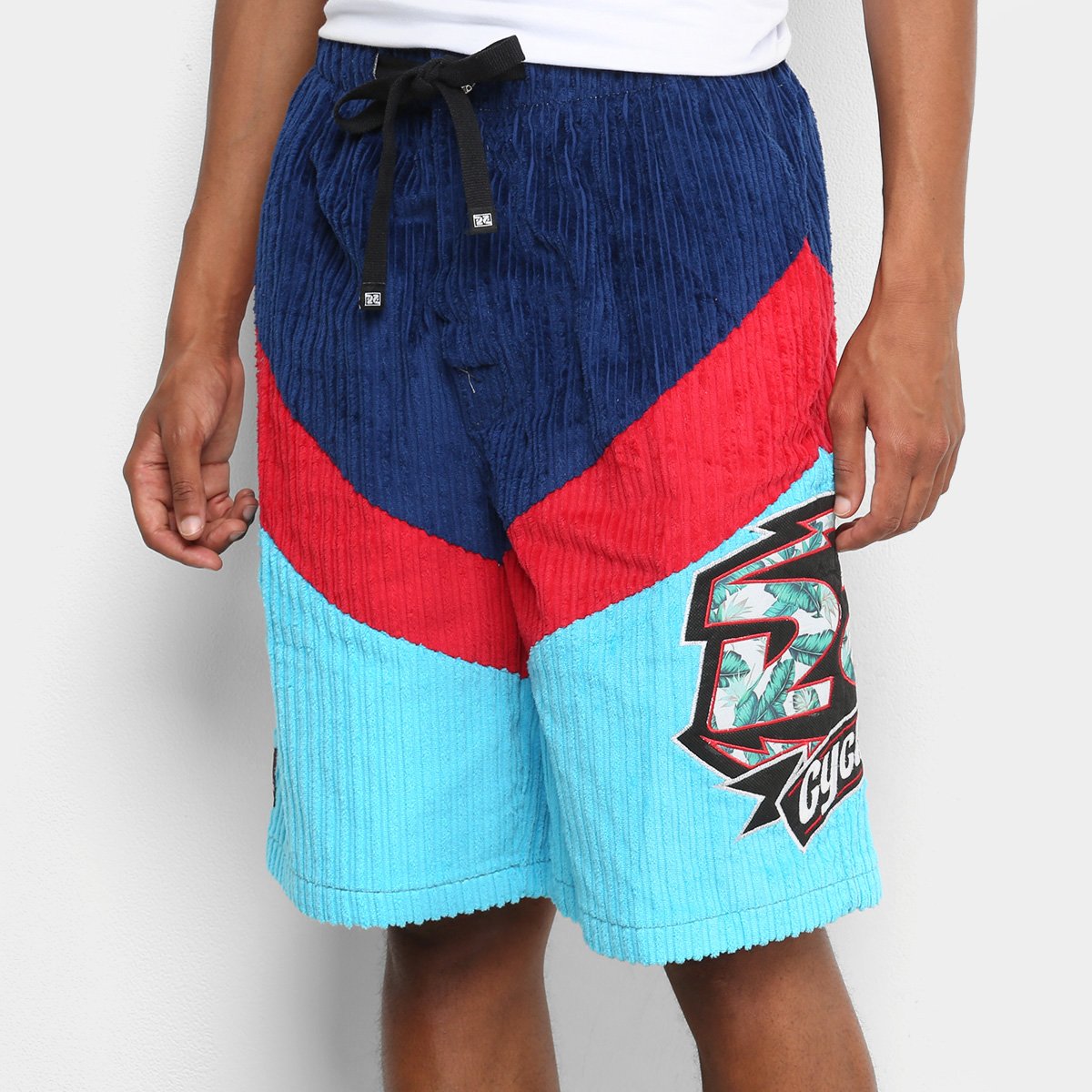 bermudas de veludo