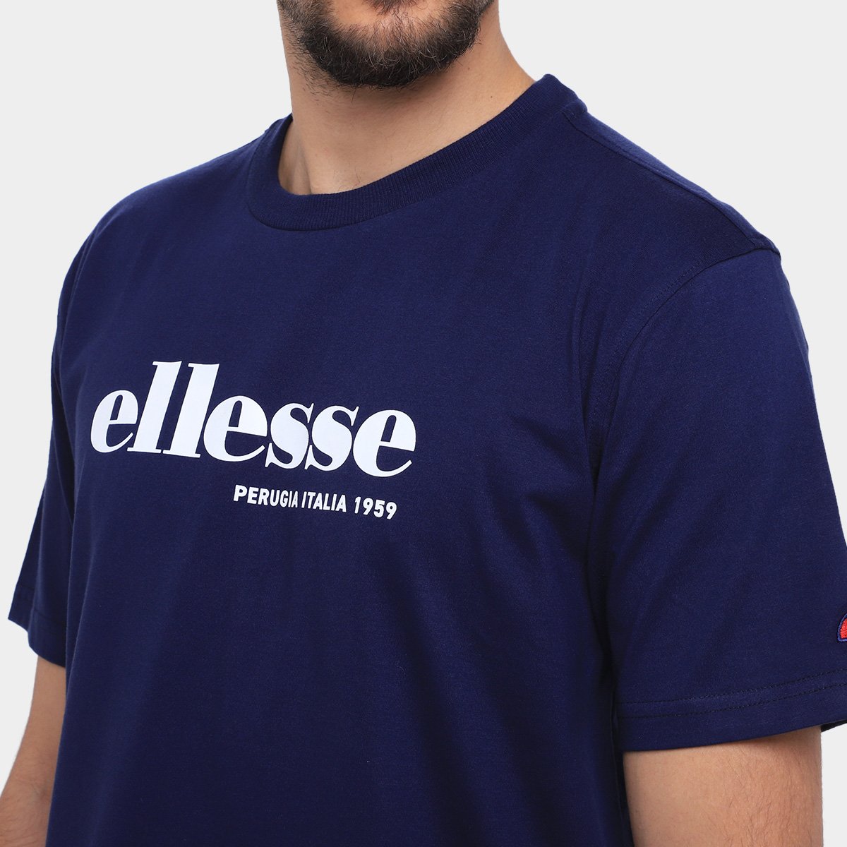 Camiseta Ellesse Logo Perugia Itália Masculina - Tam: P - 2