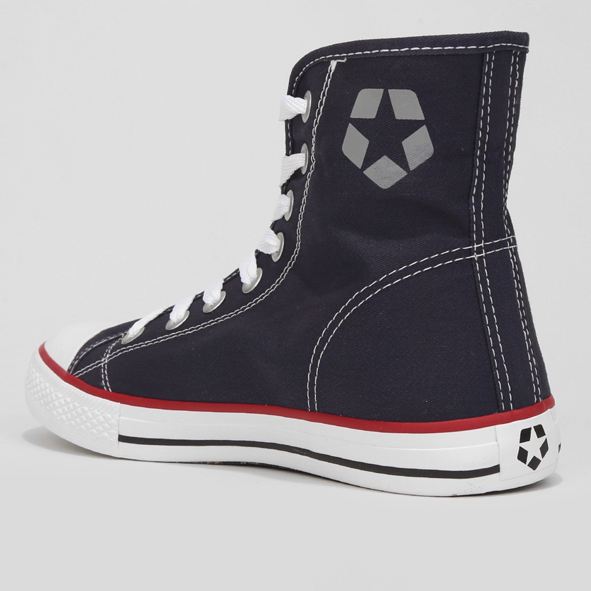 Tênis Cano Médio Street Star Canvas Hi Masculino - Tam: 41 - 3