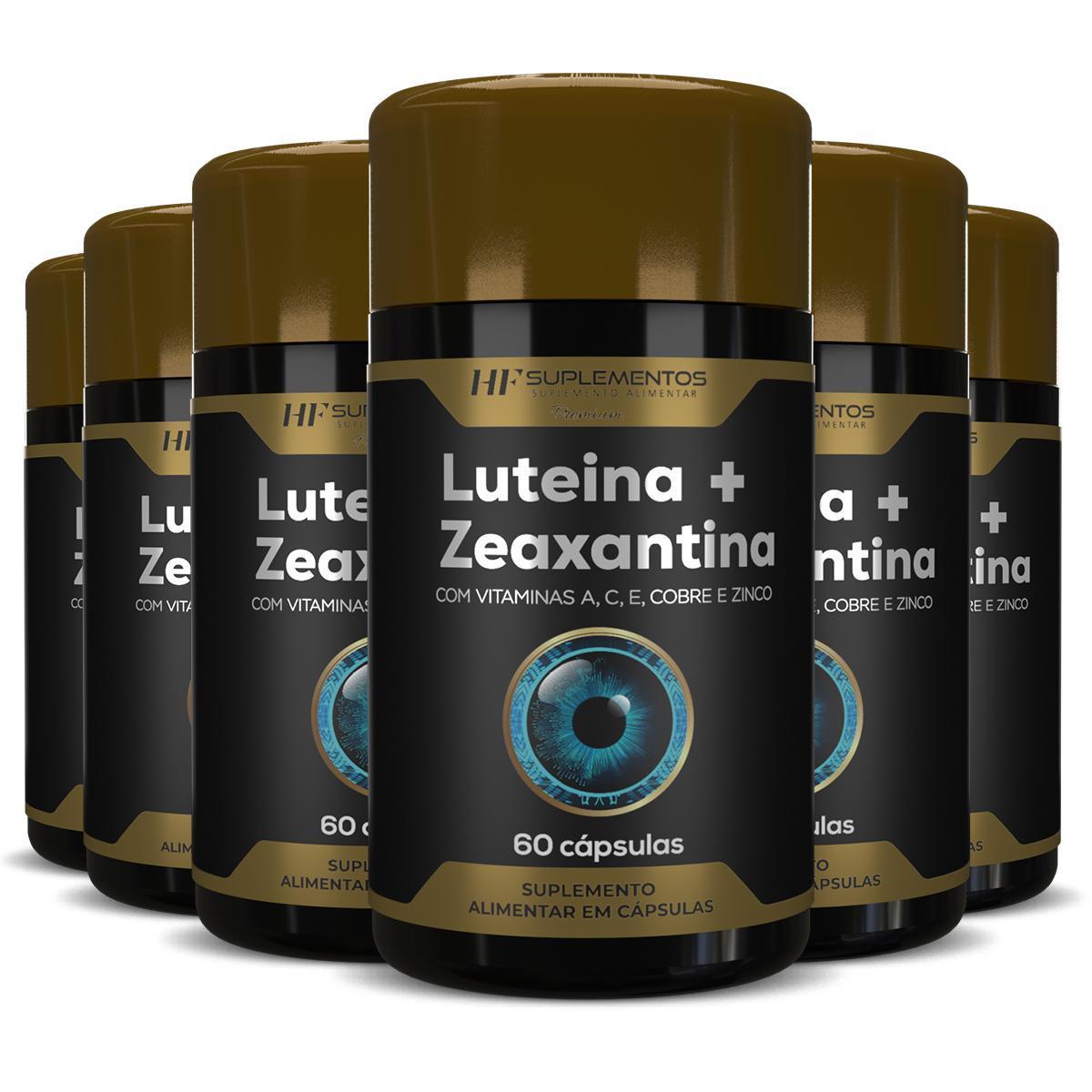 Luteína 20mg + Zeaxantina 3mg 6X