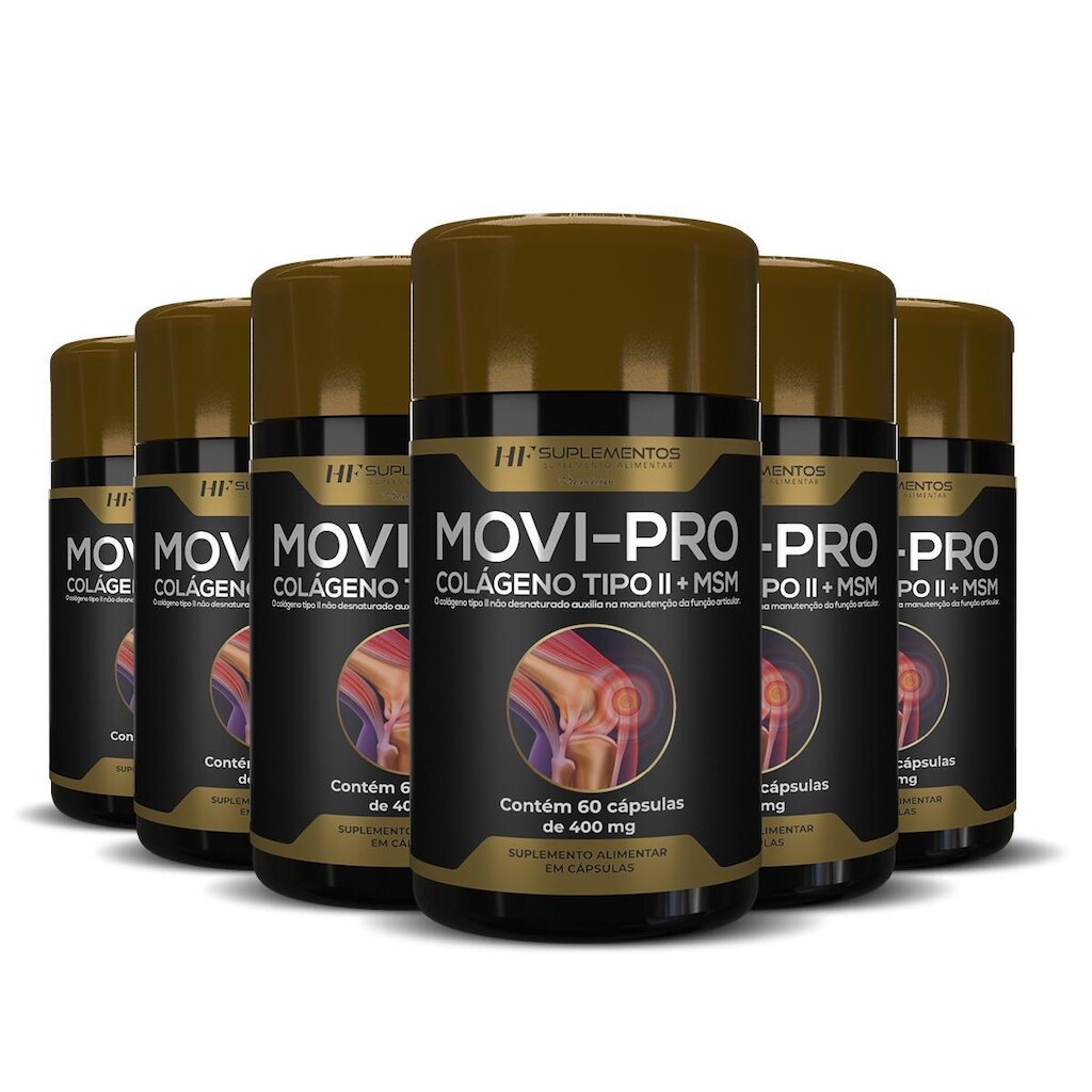 6X MOVI PRO HF SUPLEMENTOS PREMIUM 60 CAPS