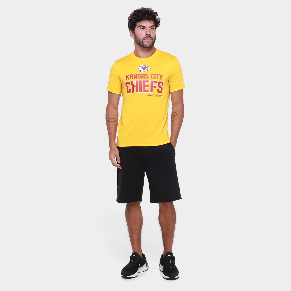 Camiseta NFL Kansas City Chiefs Nike Legend Community Masculina - Tam: M - 3