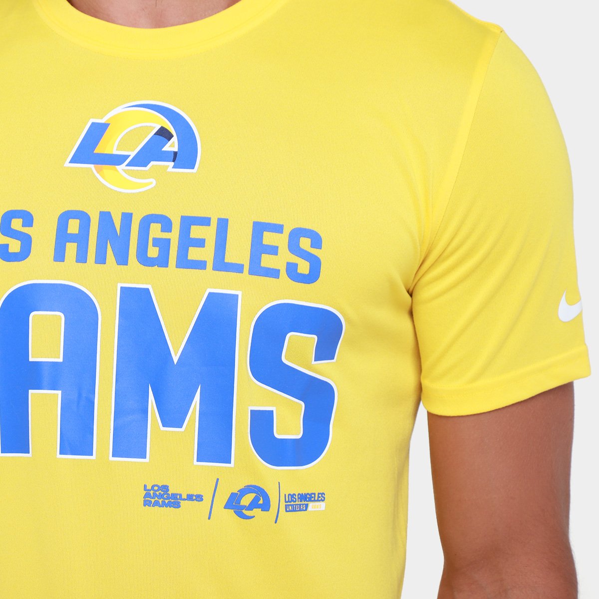 Camiseta Nike Los Angeles Rams Legend Community Masculina - Tam: M - 2