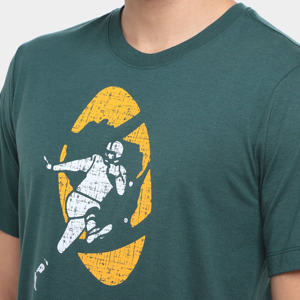 Camiseta NFL Green Bay Packers Nike Masculina - Tam: P - 2