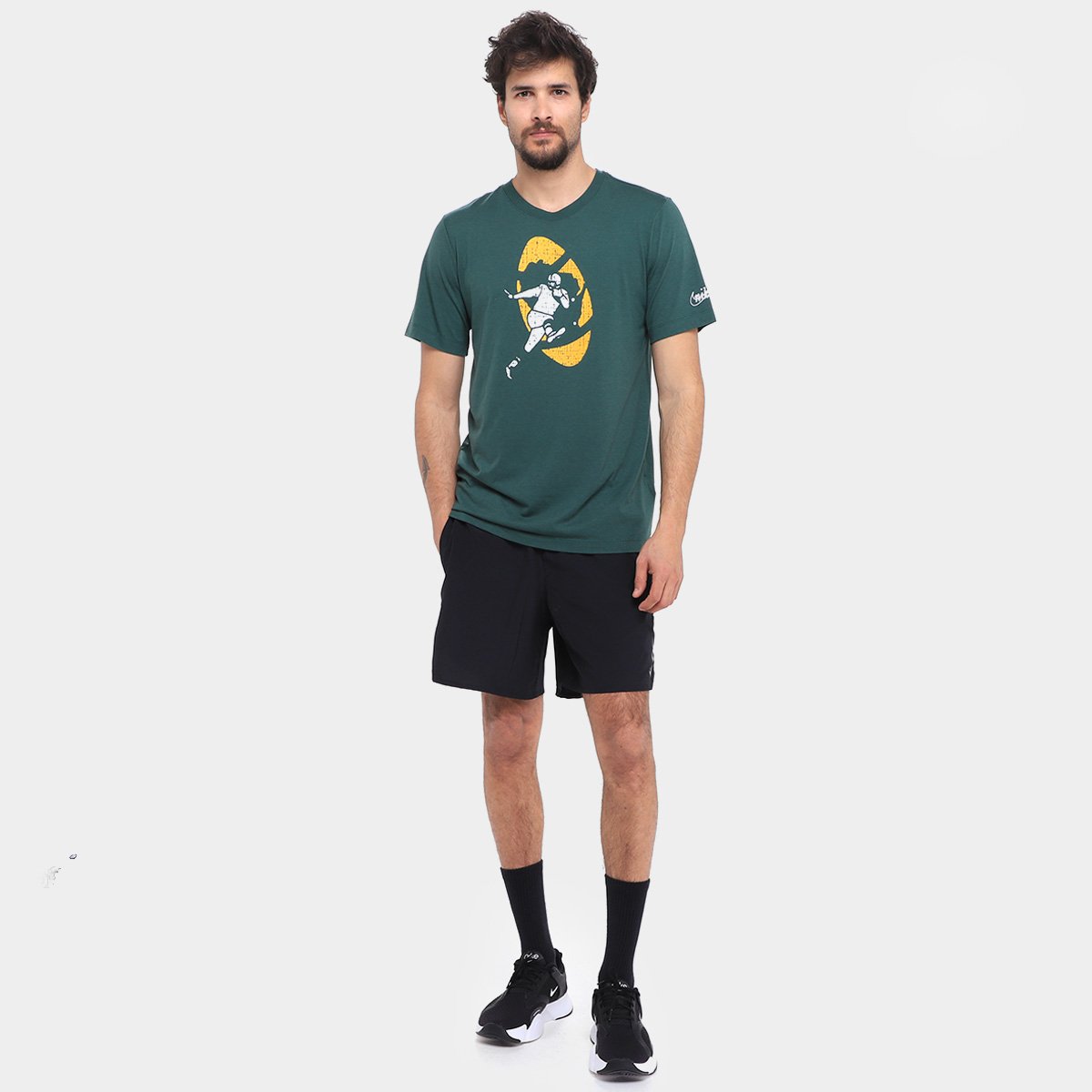 Camiseta NFL Green Bay Packers Nike Masculina - Tam: P - 3