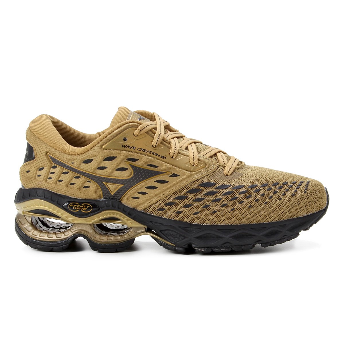 Tênis Mizuno Wave Creation 21 Golden Run - Tam: 38 - 4