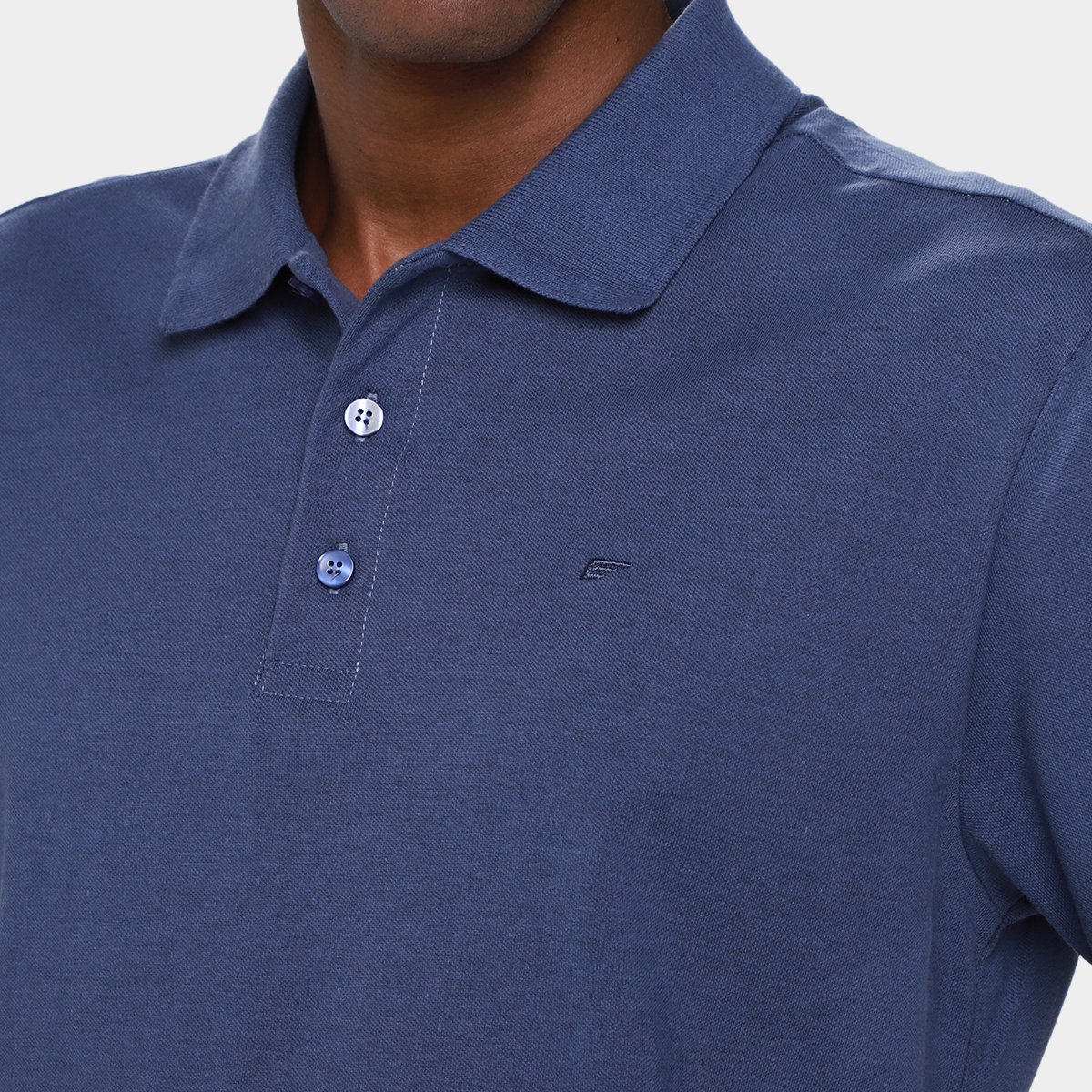 Camisa Polo Ellus Piquet Melange Easa Classic Masculina - Tam: P - 2