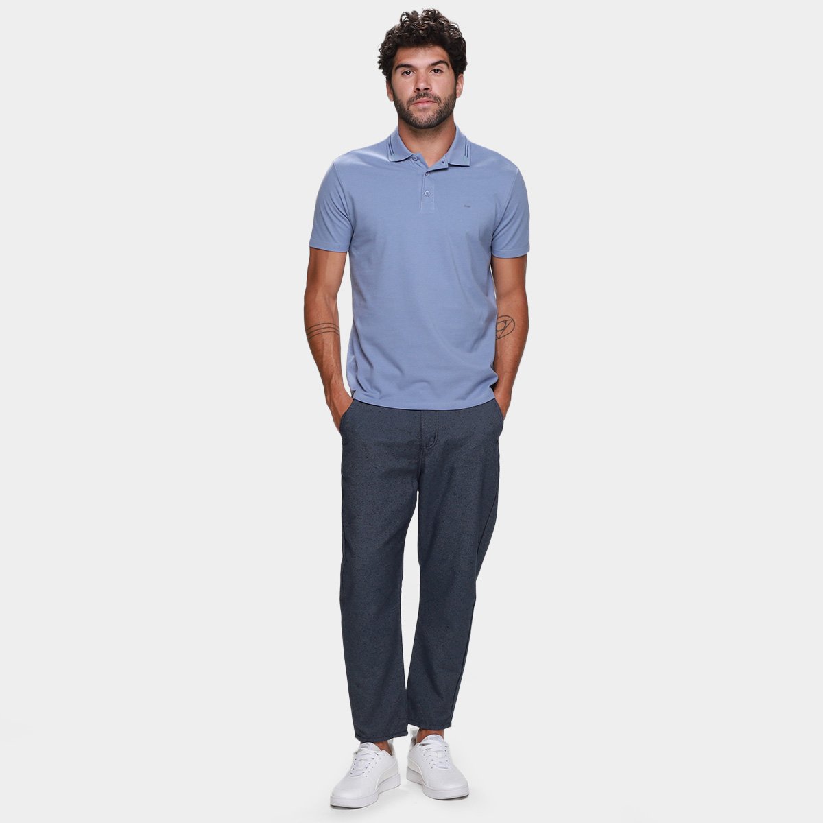 Camisa Polo Ellus Básica Masculina - Tam: P - 3