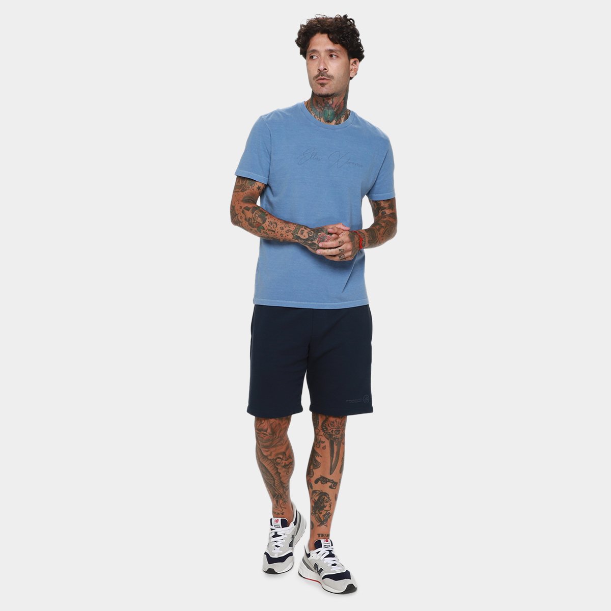 Camiseta Ellus Casual Masculina - Tam: GG - 3