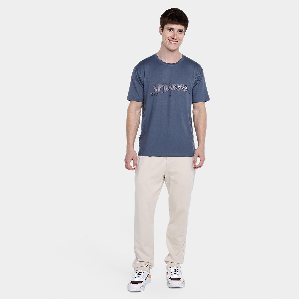 Camiseta Mooncity Spider-Man Masculina - Tam: M - 3
