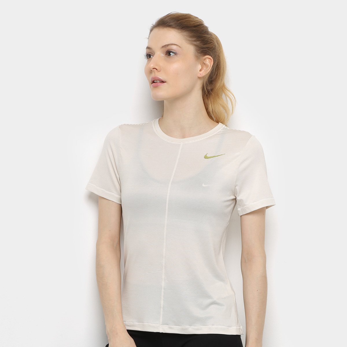 Camiseta Nike Dri-Fit Miler Shine Feminina