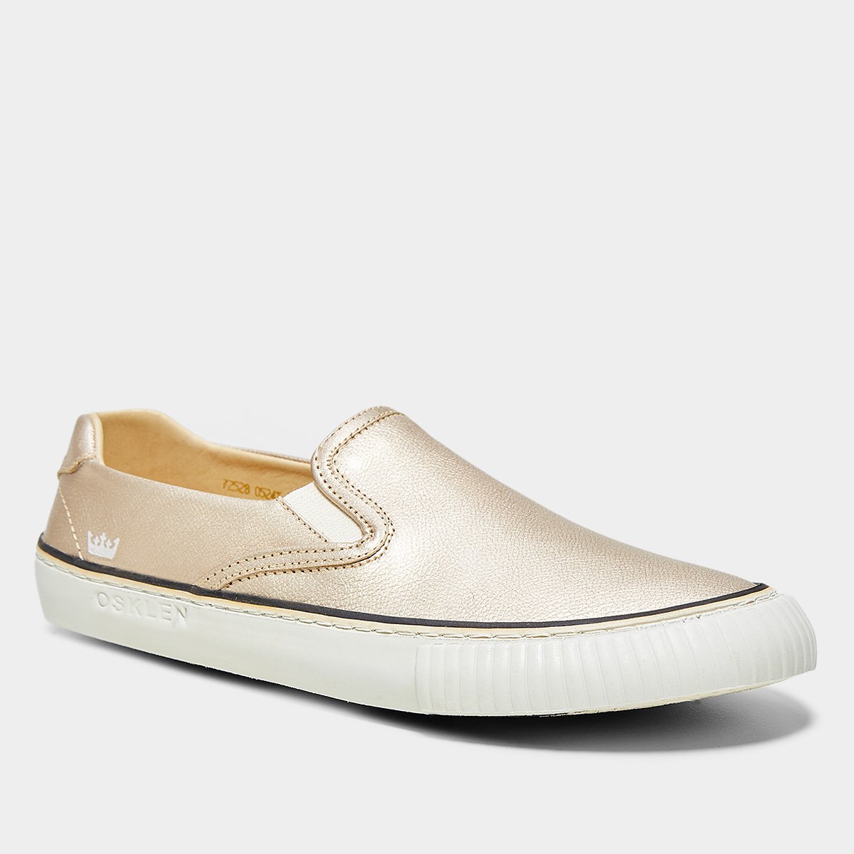 Slip On Couro Osklen Canvas Feminino - Tam: 34 - 1