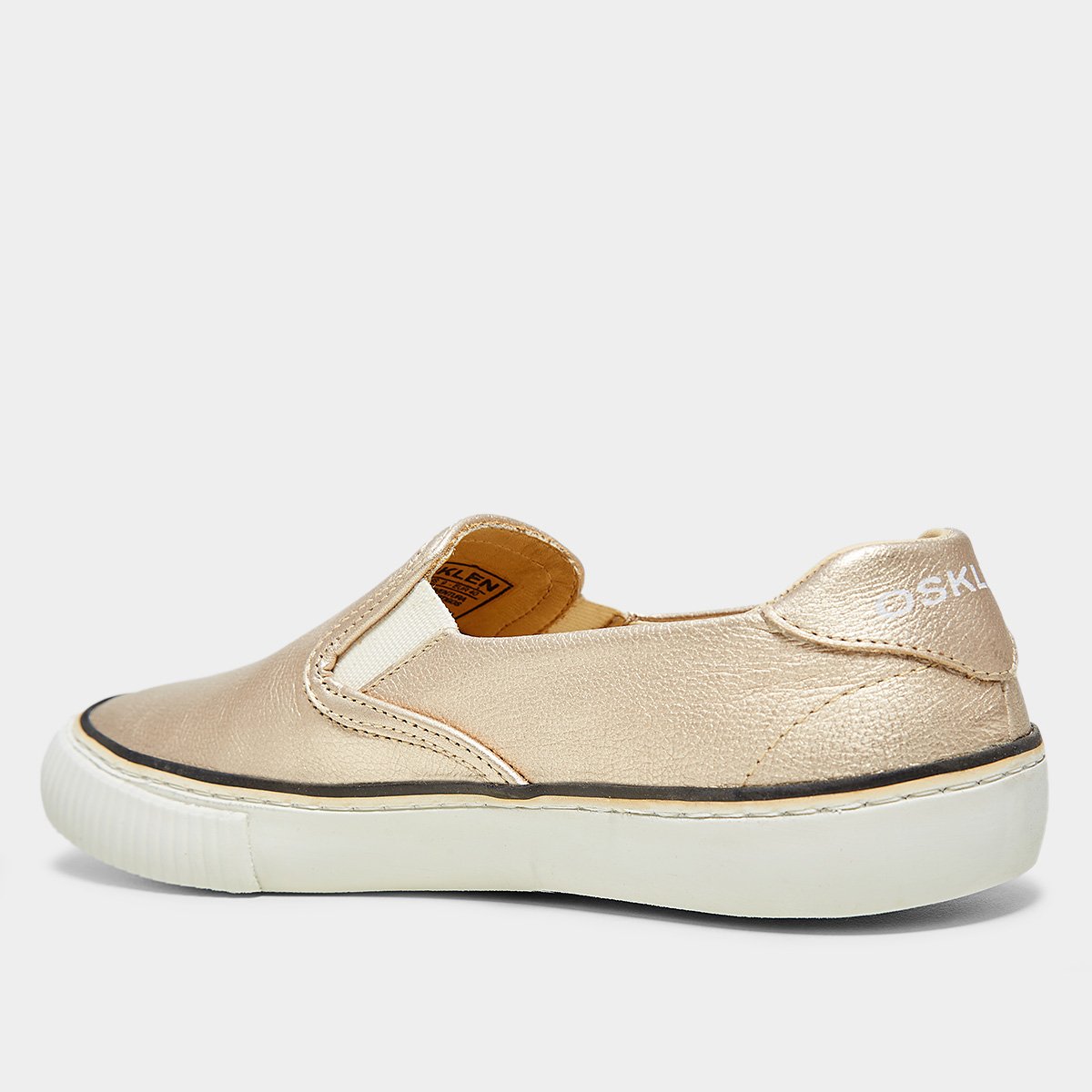 Slip On Couro Osklen Canvas Feminino - Tam: 34 - 3