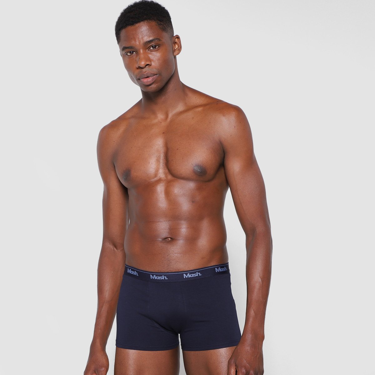 Kit Cueca Boxer Mash Cotton Masculina 8 Peças - Tam: GG - 4