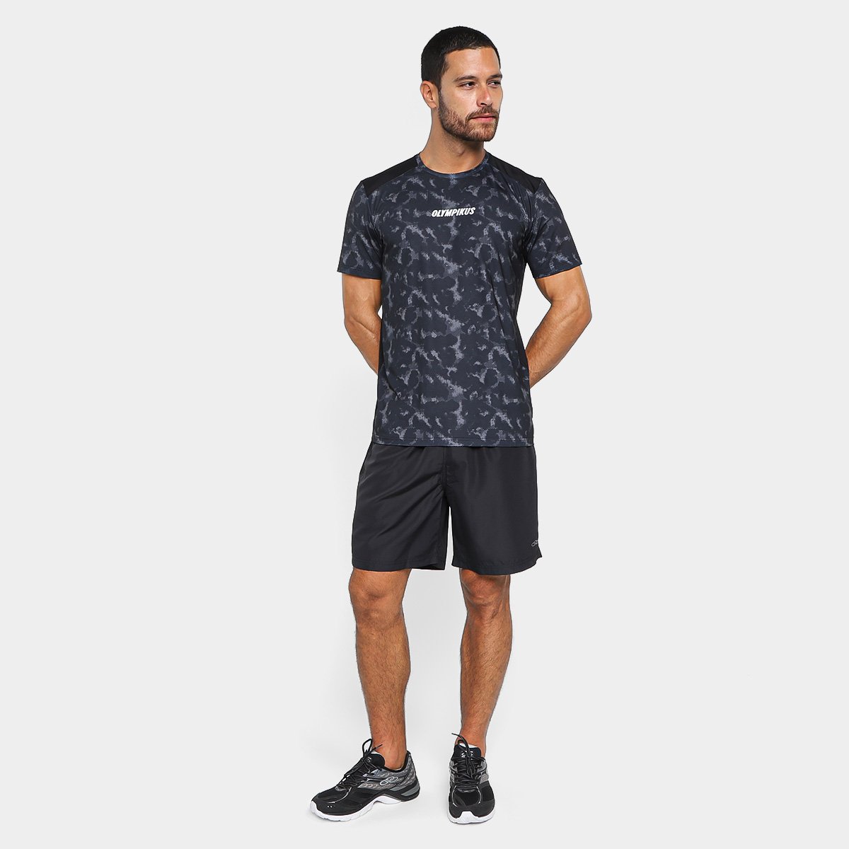 Camiseta Olympikus Estampada Masculina - Tam: M - 3